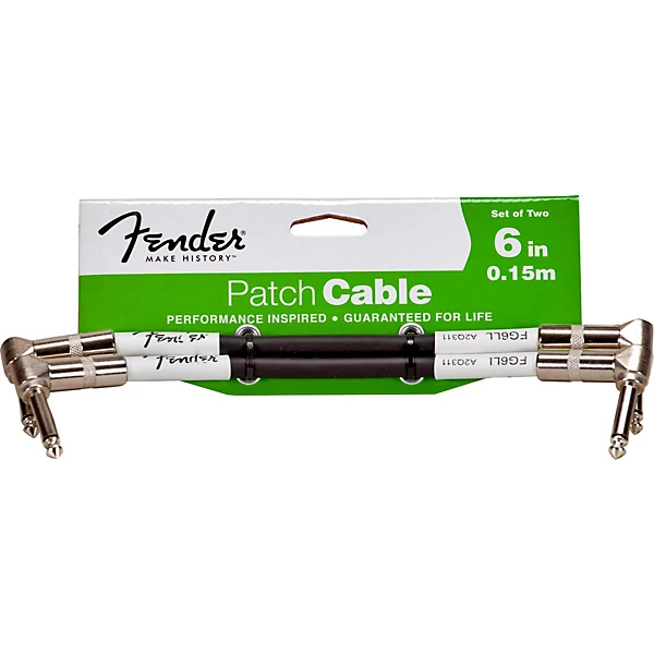 Performance Series 6 in Instrument Patch Cable 2 Pack