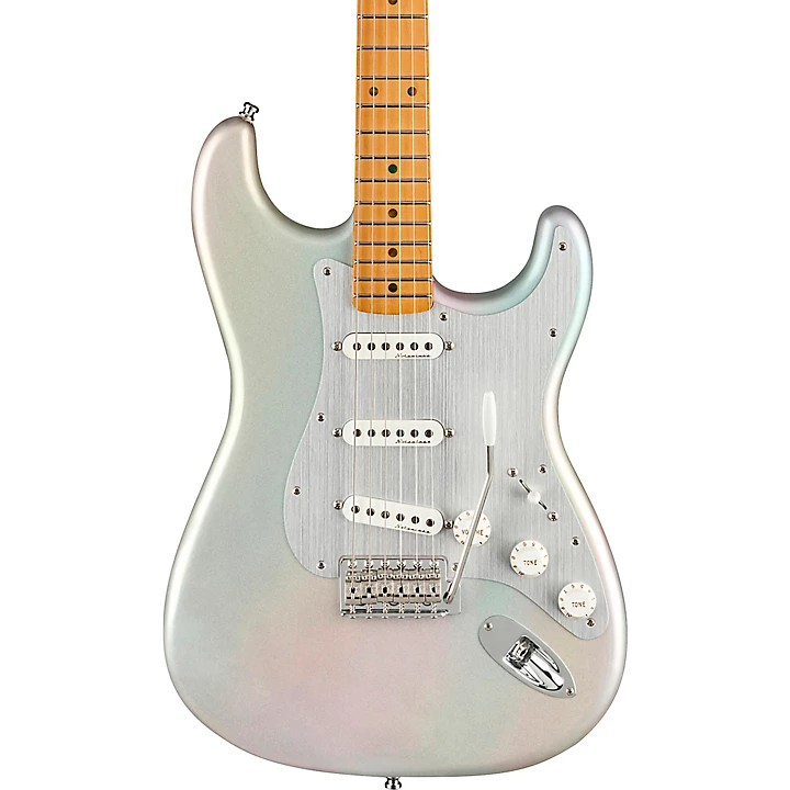 HER Stratocaster Electric Guitar Chrome Glow