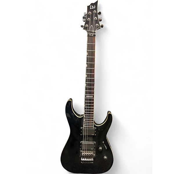 ESP Used ESP LTD H351FR Black Solid Body Electric Guitar