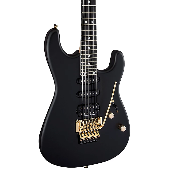 Charvel MJ San Dimas Style 1 HSS FR E Electric Guitar Level 2 Satin Black