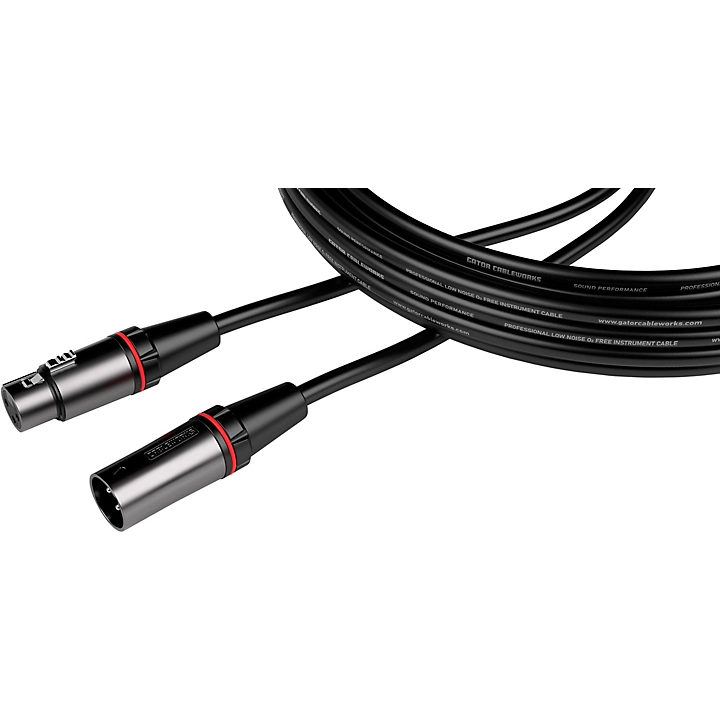 Headliner Series XLR Microphone Cable 30 ft Black