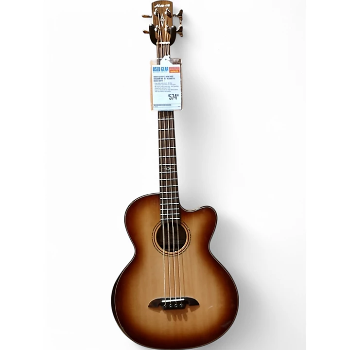 Alvarez Used Alvarez AEB70CE SHADOW BURST Acoustic Bass Guitar