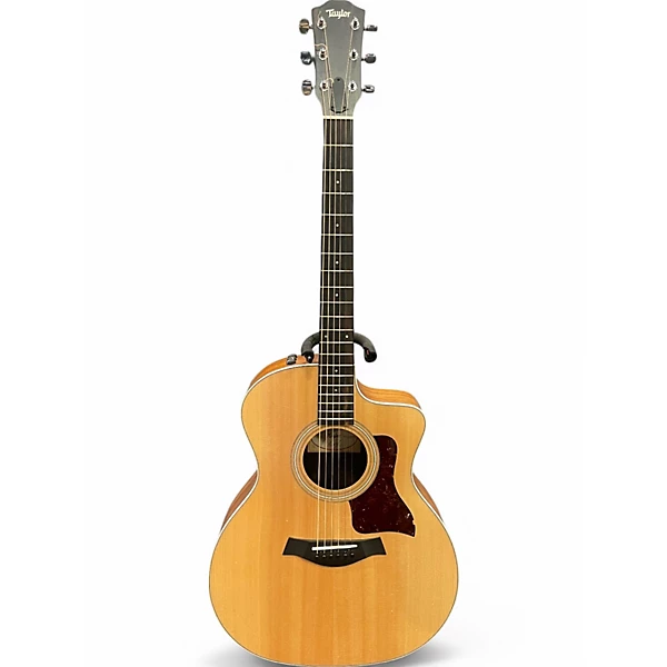 Used Taylor 214CE Natural Acoustic Electric Guitar
