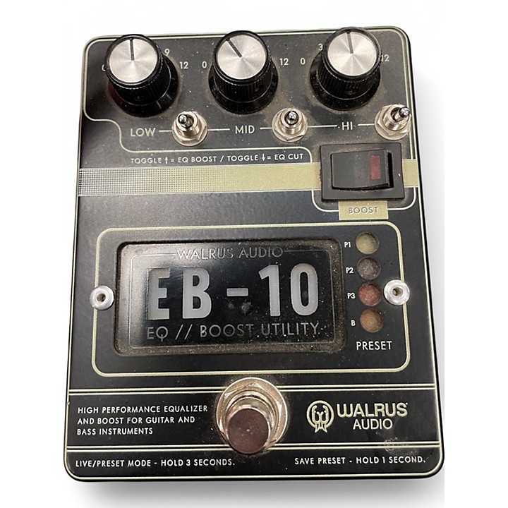 Walrus Audio Used Walrus Audio EB Effect Pedal.gc