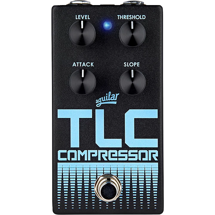 TLC V2 Bass Compressor Effects Pedal Black