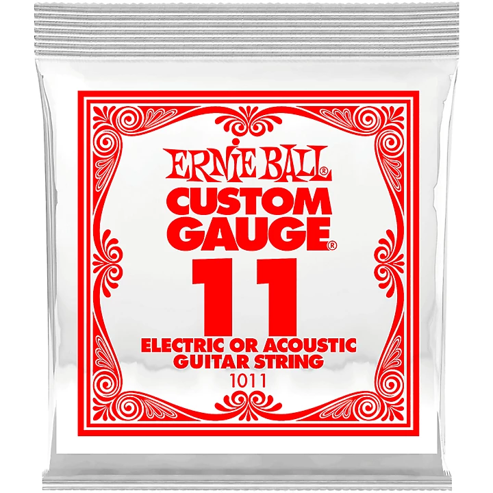 ERNIE BALL 1011 011GA SNGL ELEC STR