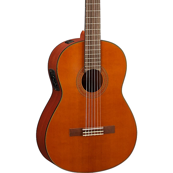 CGX122MC Cedar Nato Classical Acoustic Electric Guitar Natural