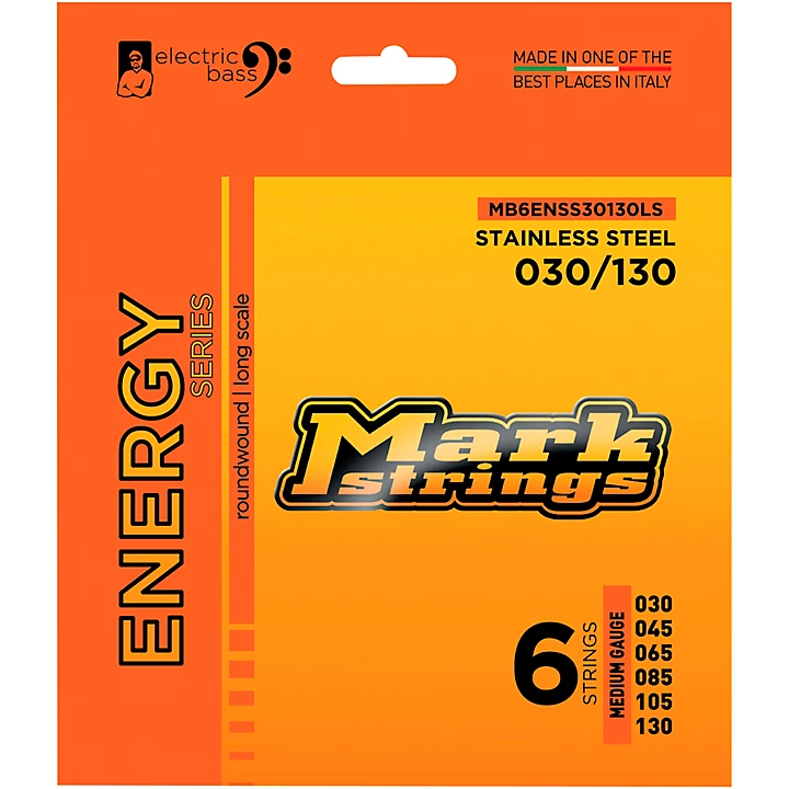 Energy Series Electric Bass Stainless Steel Strings 30