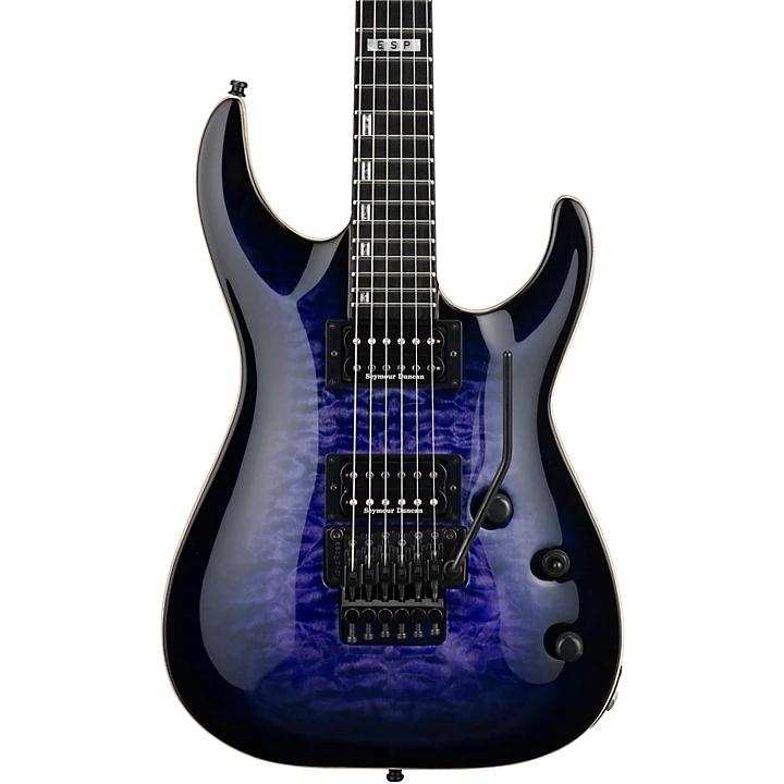 ESP E II Horizon Electric Guitar with Floyd Rose Reindeer Blue
