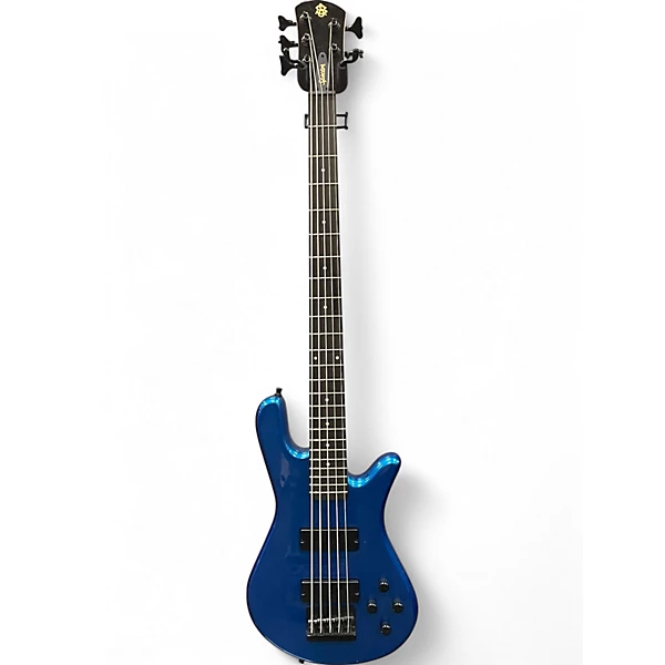 Spector Used Spector Performer 5 blue Electric Bass Guitar.gc