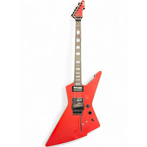 Used Schecter Guitar Research E1 FR S RED Solid Body Electric Guitar