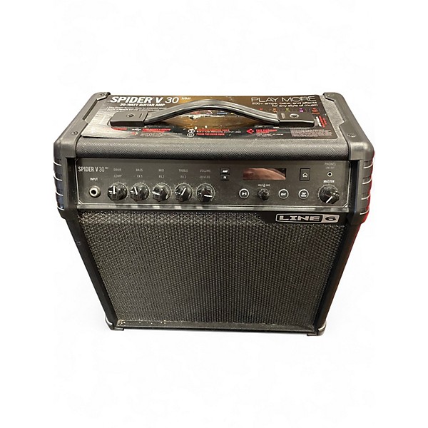 Used Line 6 Spider V 30 1x8 Guitar Combo Amp