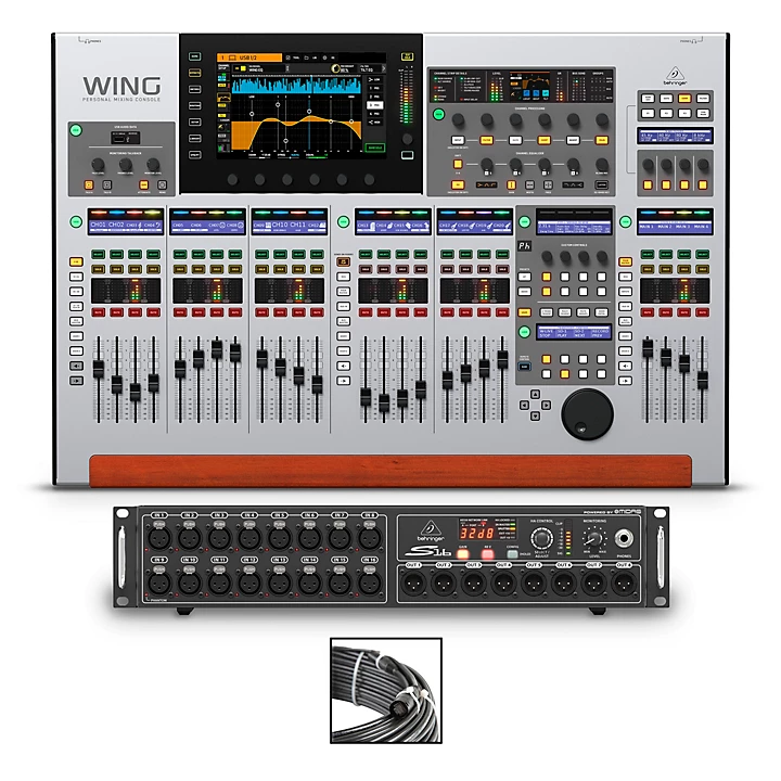 WING Bundle With S16 Digital Stage Box