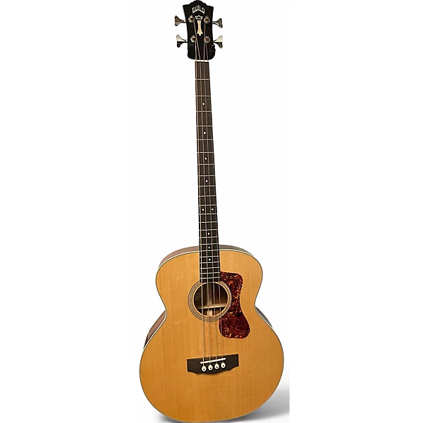 Used Guild B140E Natural Acoustic Bass Guitar