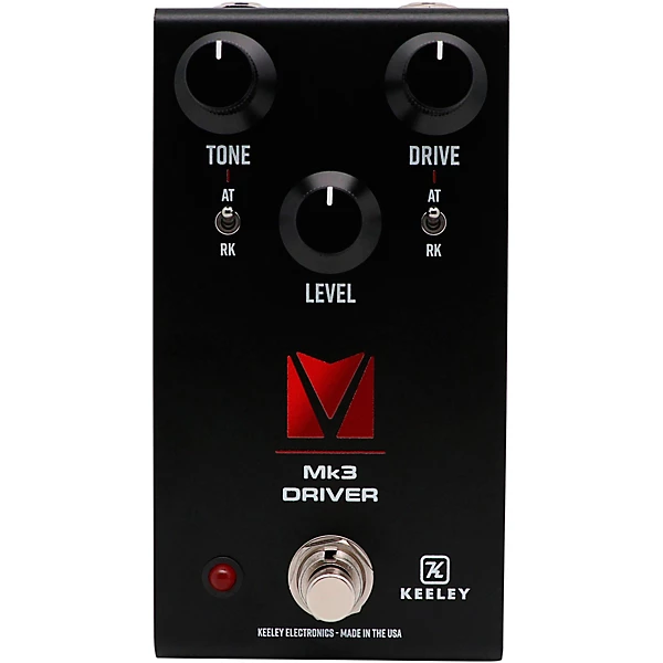 Mk3 Driver Andy Timmons Full Range Overdrive Effects Pedal Black