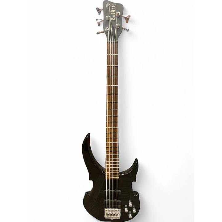 Used Rock Bass WARWICK BLACK Electric Bass Guitar