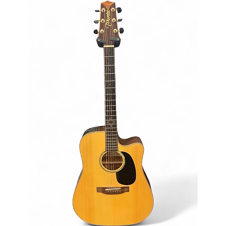 Used Takamine EG363SC Natural Acoustic Electric Guitar