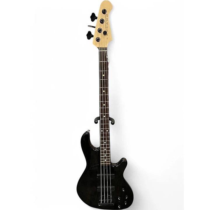 Used Lakland 44 OS Trans Black Electric Bass Guitar
