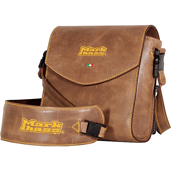 Nano Mark 300 Leather Bag Brown