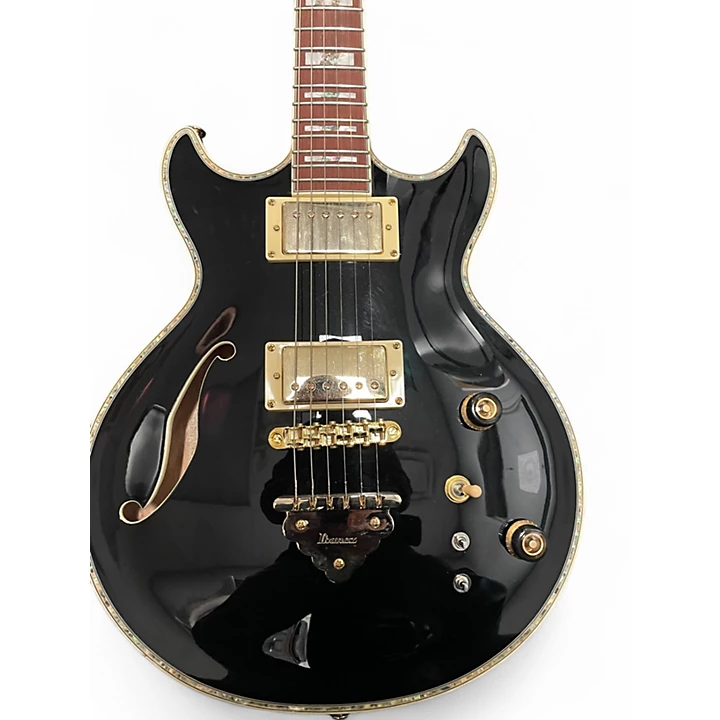 Ibanez Used Ibanez AR520 Black Hollow Body Electric Guitar.gc