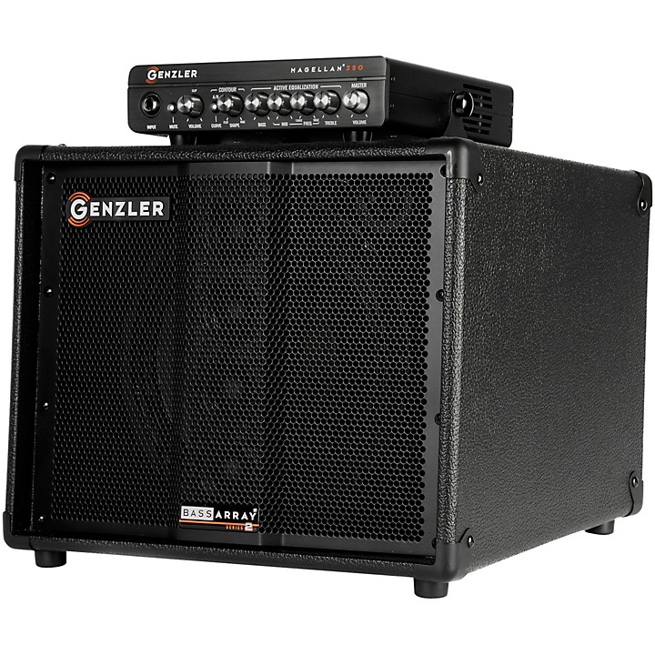 Genzler Amplification MG350 BA10 1x10 4x2 350W Bass Combo Amplifier Black
