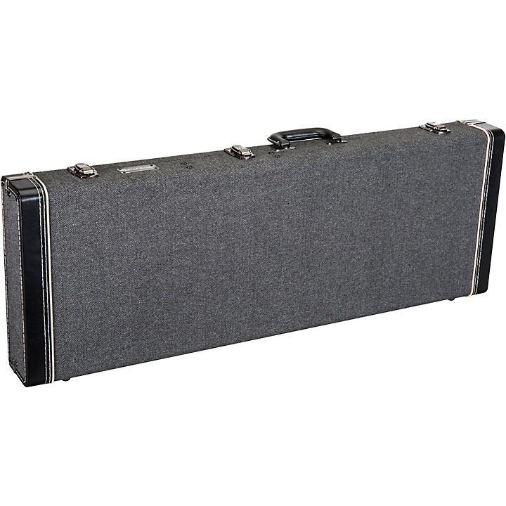 Boulevard Series Wood LP Style Electric Guitar Case Black Tweed