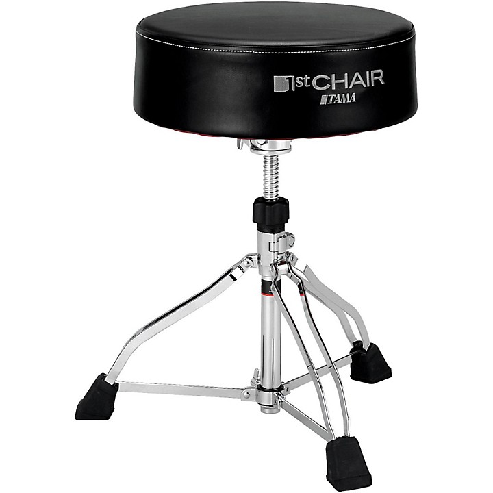 1st Chair Round Rider XL Drum Throne Black
