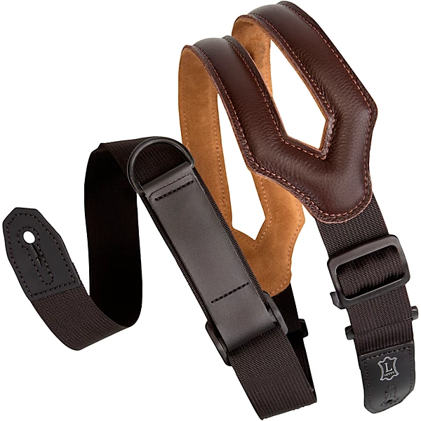 MRHSS 3 Wide RipChord Guitar Strap Dark Brown
