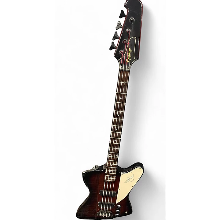 Used Epiphone FIREBIRD STUDIO BASS Brown Electric Bass Guitar