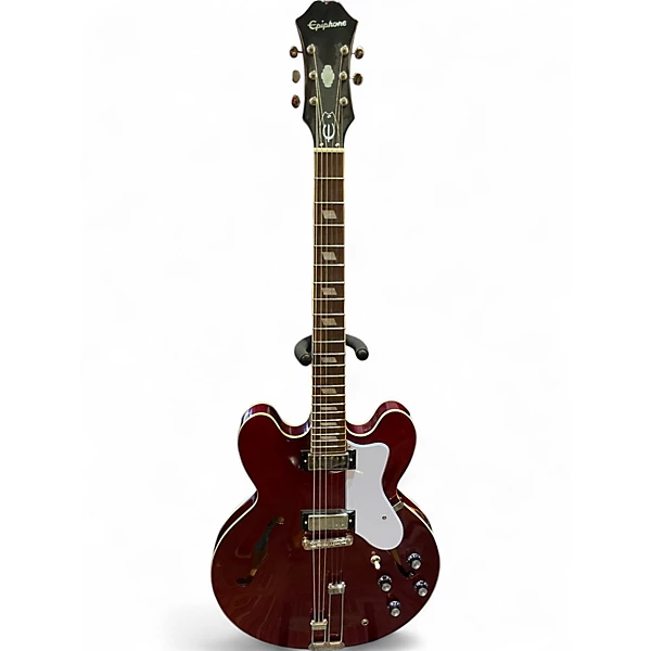 Used Epiphone Riviera RED Hollow Body Electric Guitar