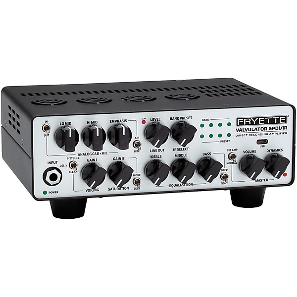 Valvulator GP DI IR 1W Tube Direct Recording Tube Amplifier Head White