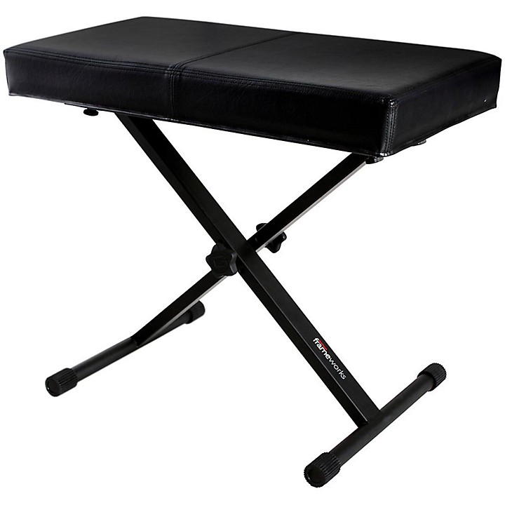 Standard Black Keyboard Bench