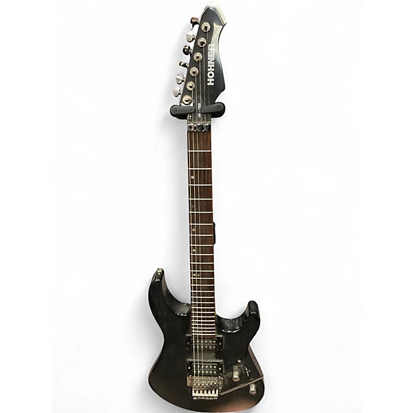 Used Hohner HR1000 Black Solid Body Electric Guitar