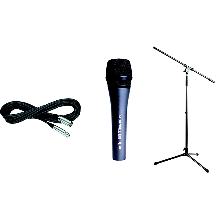 Sennheiser e835 Stand and Cable Package