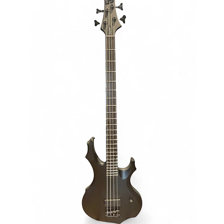ESP Used ESP LTD F4 Black Electric Bass Guitar.gc