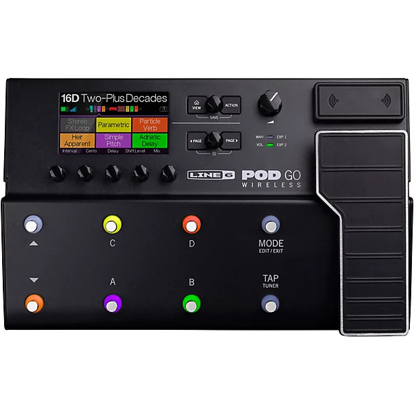 POD Go Wireless Guitar Multi Effects Processor Black