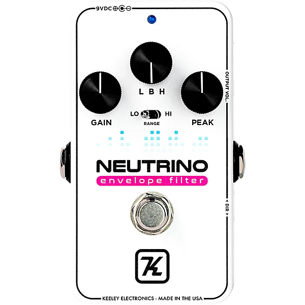 Neutrino V2 Envelope Filter Effects Pedal White