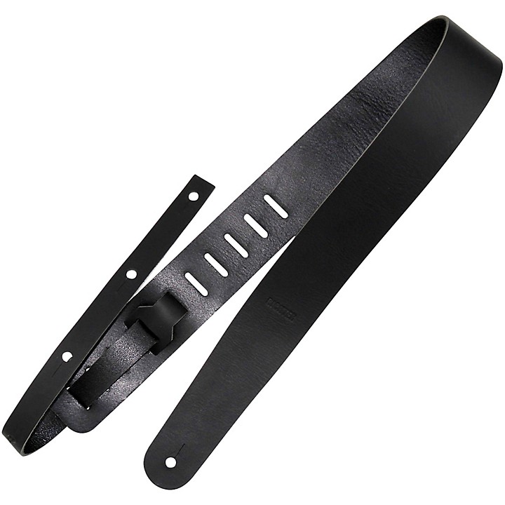Raw II Punch Guitar Strap Black