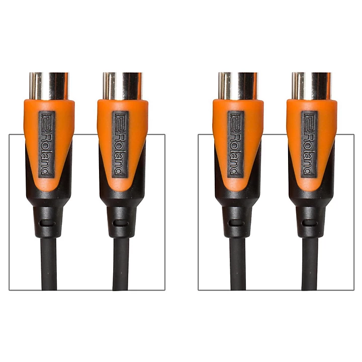 Black Series 3 ft MIDI Cable 2 Pack