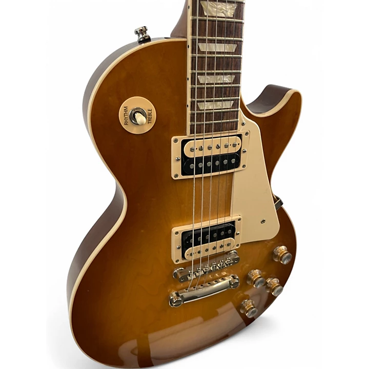 Gibson Used Gibson Les Paul Classic Honey Burst Solid Body Electric Guitar