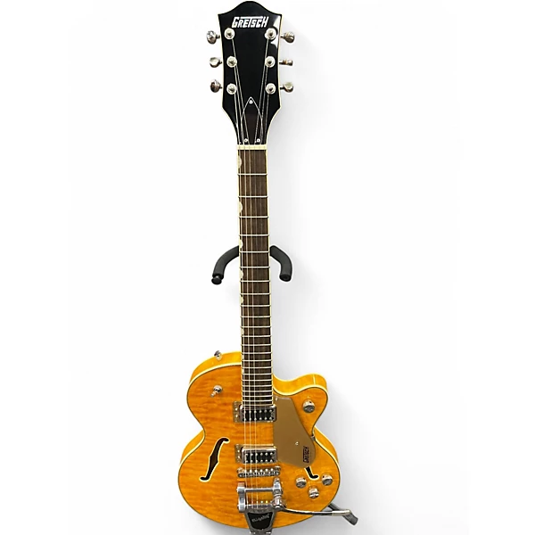 Used Gretsch Guitars G5655T QM Amber Hollow Body Electric Guitar