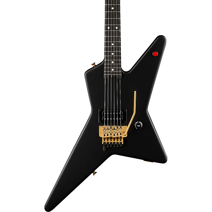EVH Star Limited Edition Electric Guitar With Gold Hardware Stealth Black