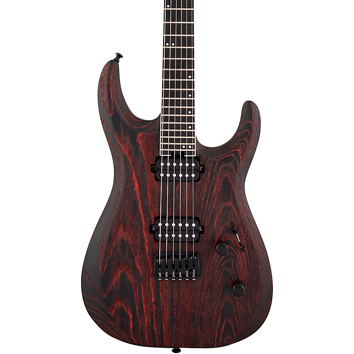Jackson Pro Series Dinky DK Modern Ash HT6 Electric Guitar Level 2 Baked Red