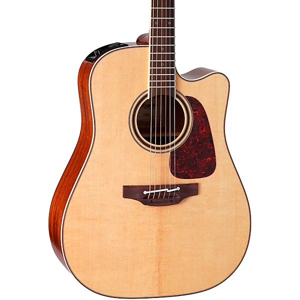 P4DC Pro Series Dreadnought Cutaway Acoustic Electric Guitar Natural