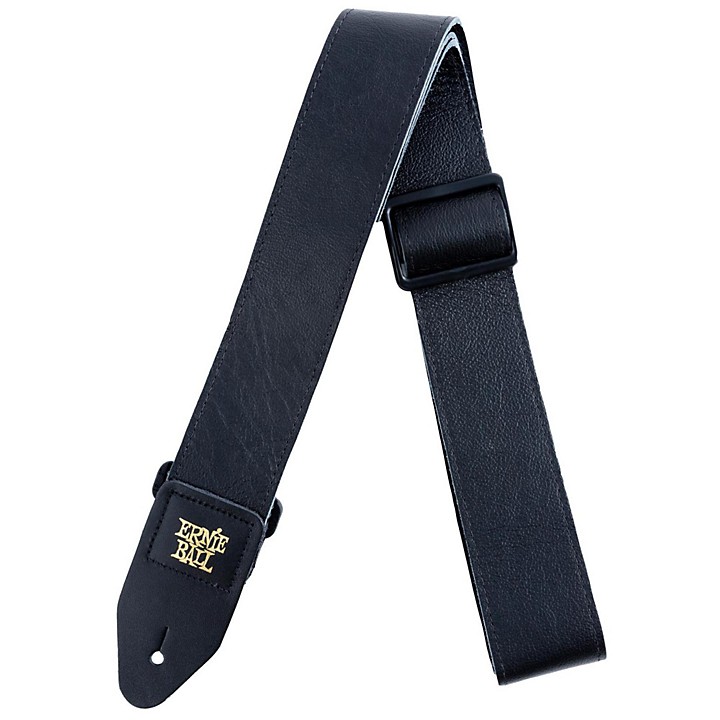 2 Tri Glide Italian Leather Strap Black 2 in