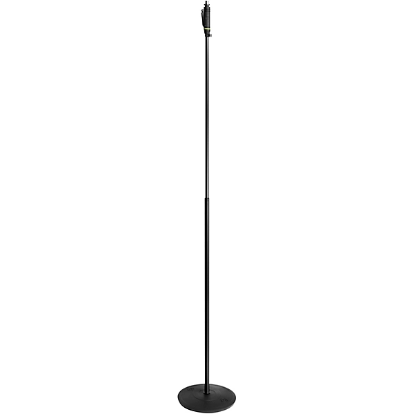 Microphone Stand With Round Base And One Hand Clutch