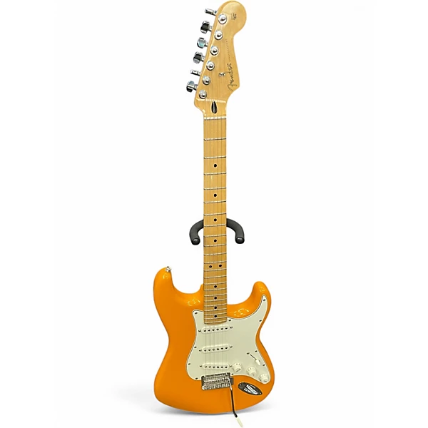 Used Fender Player Stratocaster ORANGE Solid Body Electric Guitar