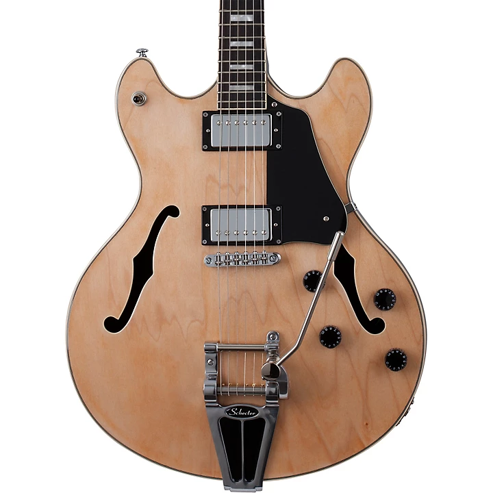 Corsair Semi Hollow Electric Guitar Gloss Natural