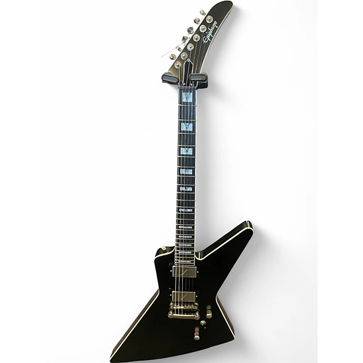 Used Epiphone EXTURA Black Solid Body Electric Guitar