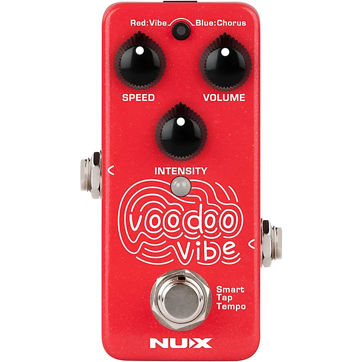 NCH 3 Voodoo Vibe Mini Uni Vibe Effects Pedal Red